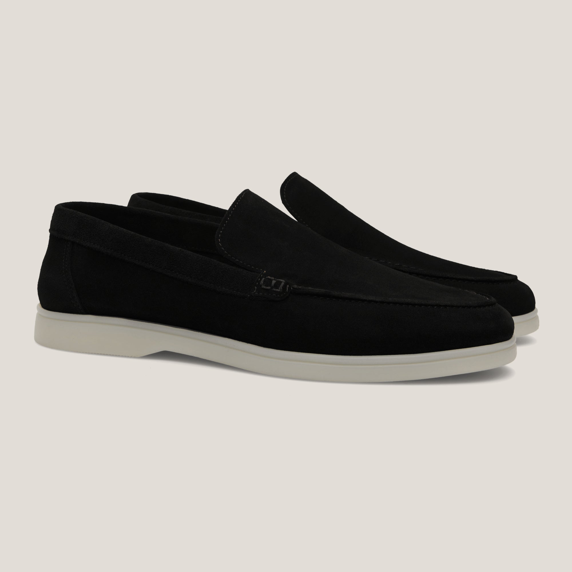 Capri - Black Suede - Loafers