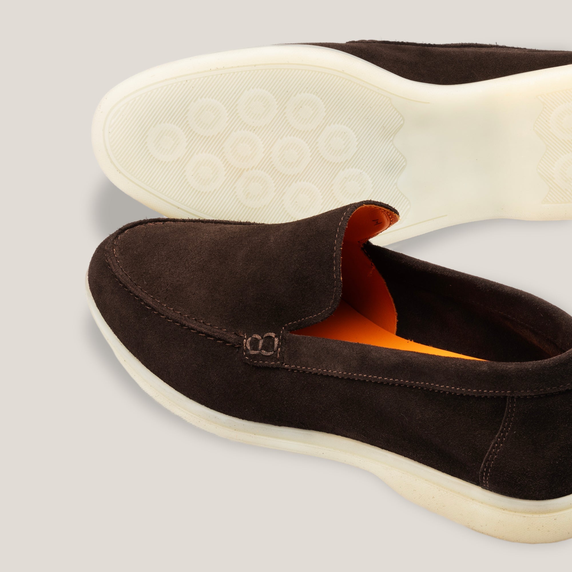 Capri - Dark Brown Suede - Loafers