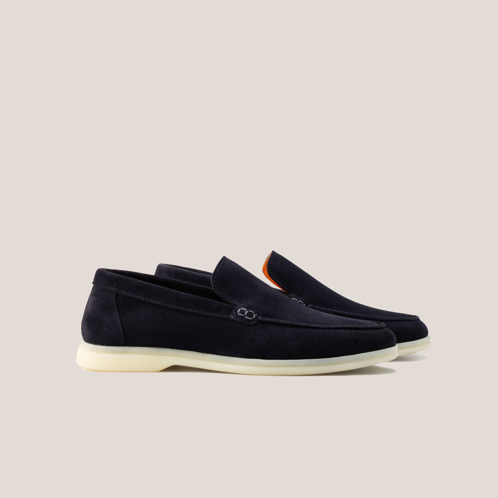 Capri - Dark Navy Suede - Loafers