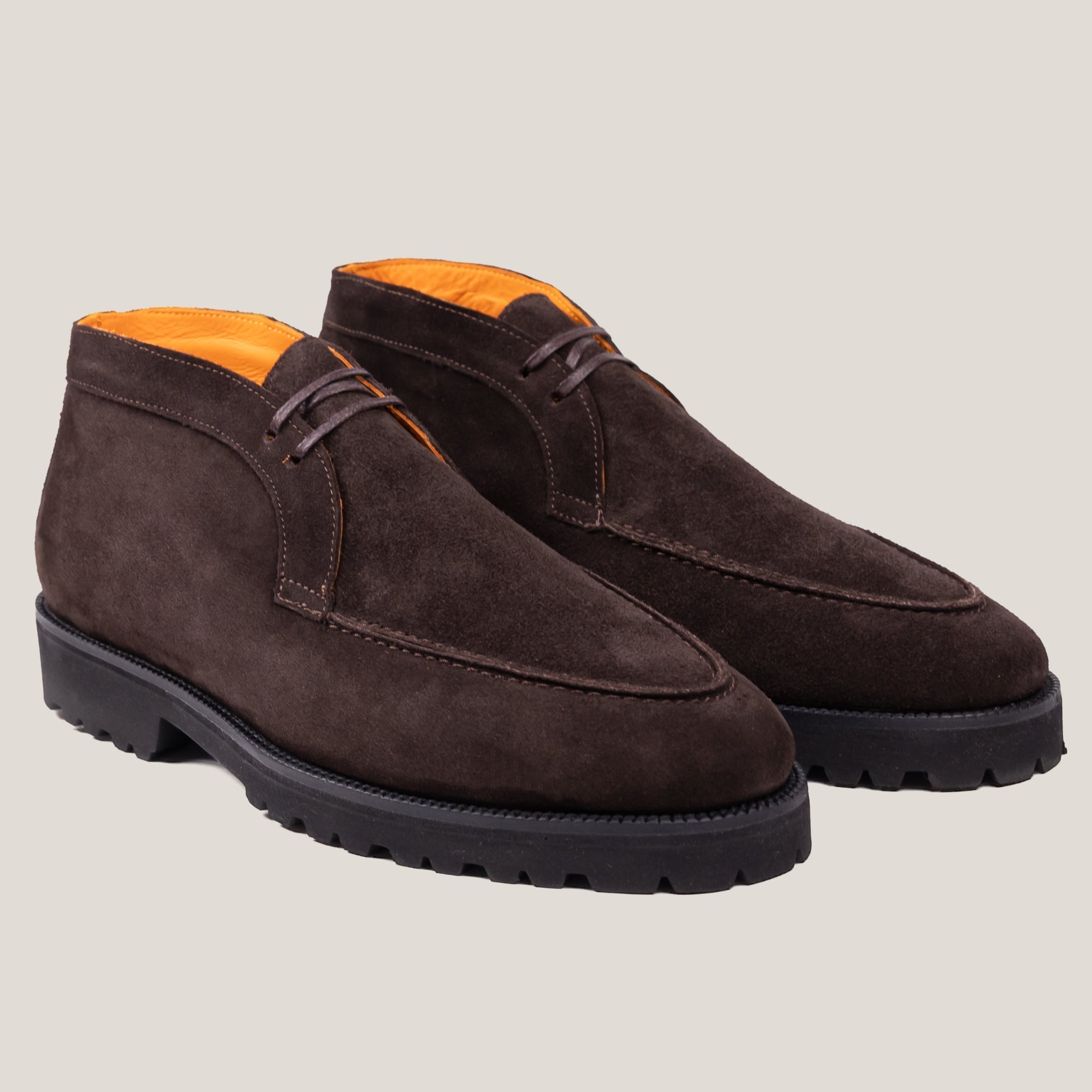 Lecco - Dark Brown Suede - Chukkas