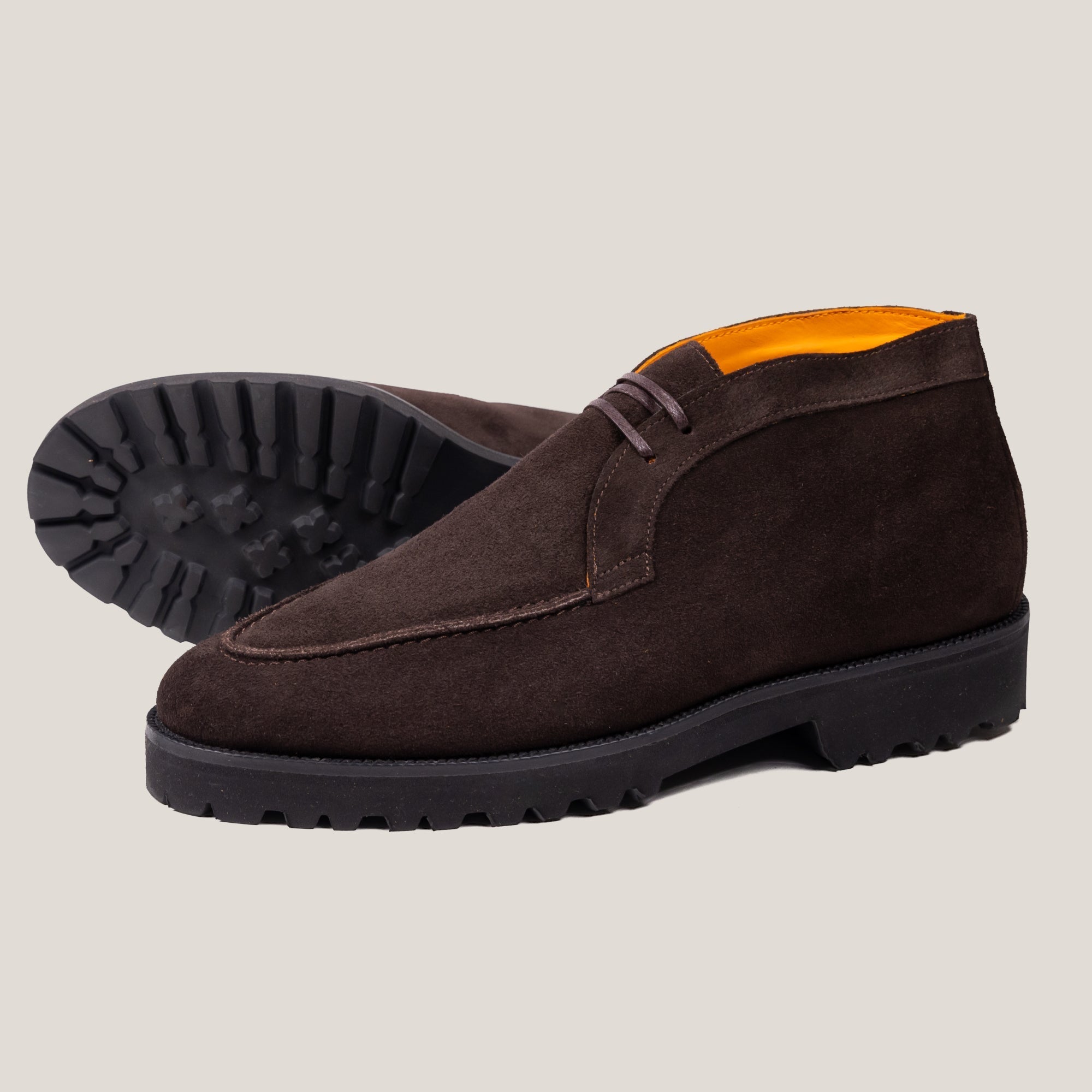 Lecco - Dark Brown Suede - Chukkas