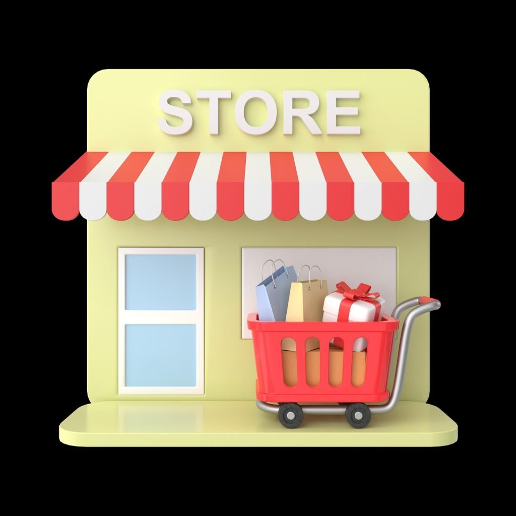 business, load, shopping, market, shopping venture, e commerce